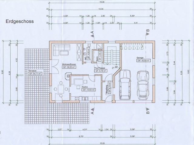 Plan Erdgeschoss